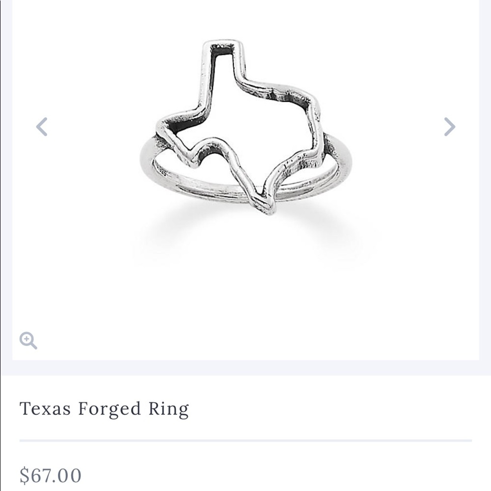 Size 9 Texas James Avery ring.